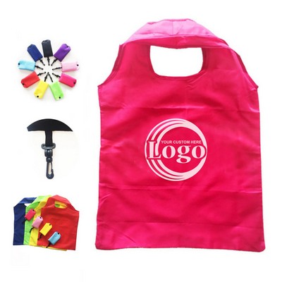 Foldable Grocery Shopping Tote Bag With Pouch