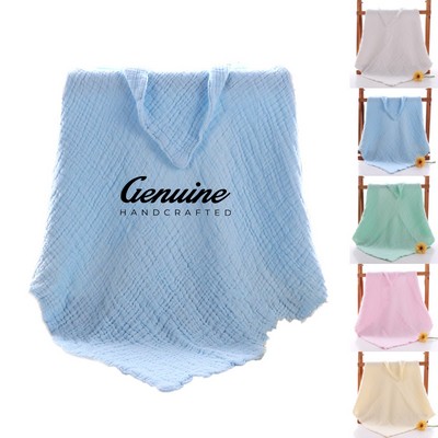 Thick Soft 6-Layer Towel Blanket