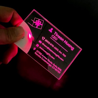 LED Light Up Business Card
