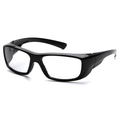 Emerge Safety Reading Glasses, Black or Gray Frame with Clear Lens