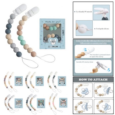 2-Pack Silicone Baby Clips