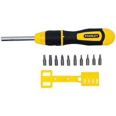 Stanley® Tools 10-Piece Multi-Bit Ratcheting Screwdriver Set