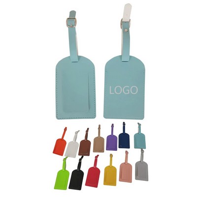 PU Leather Luggage Tag