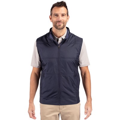 Cutter & Buck Stealth Hybrid Quilted Me Windbreaker Vest