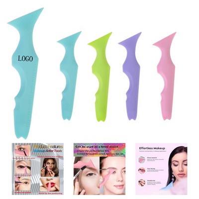 5-in-1 Silicone Winged Liner Stencils