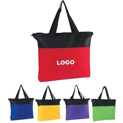 Reusable Non-Woven Document Bag Grocery Shopping Tote