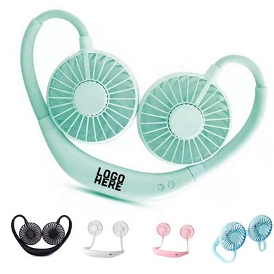 Dual Breeze Neck Fan