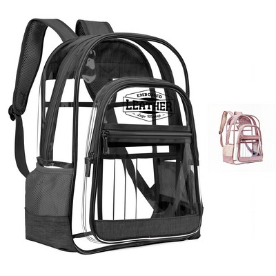 Clear PVC School Backpack