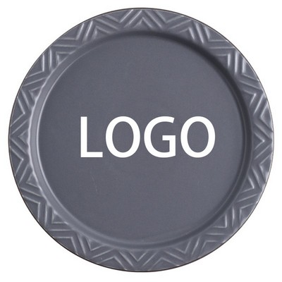 8.5" Porcelain Serving Tray Ceramic Plate