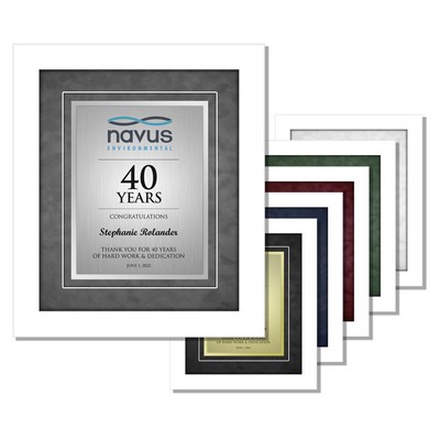 Paramount - Executive Aluminum Certificate Frame (White Frame)