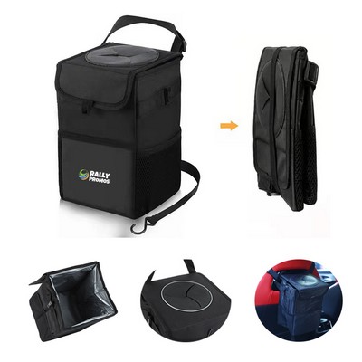 Storage Bag Waterproof Garbage Bin Car Multifunctional Trash Can