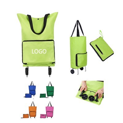 Collapsible Shopping Bag With Wheels