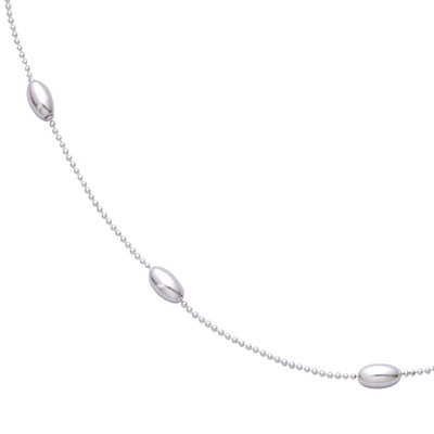 Jilco Inc Contemporary Necklace - Sterling Silver