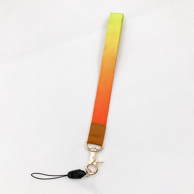 Custom Twill Lanyard Key Chain With Spring Carabiner
