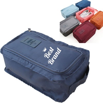 Waterproof Travel Zipper Storage Bag With Handle And Inner Mesh Pocket