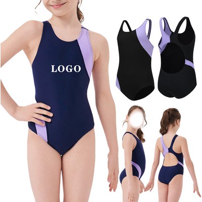 Youth Athletic Triangle Monokini Swimsuit