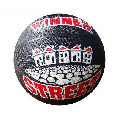 Custom 5-Inch Mini Rubber Basketball