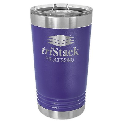 Polar Camel Purple 16 oz. Pint with Slider Lid
