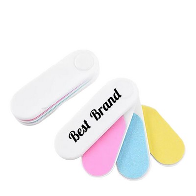 Four - piece Fan - shaped Nail Files