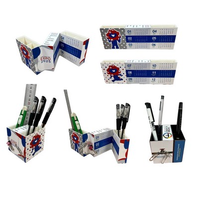 Creative Fashion Pen Holder Cube