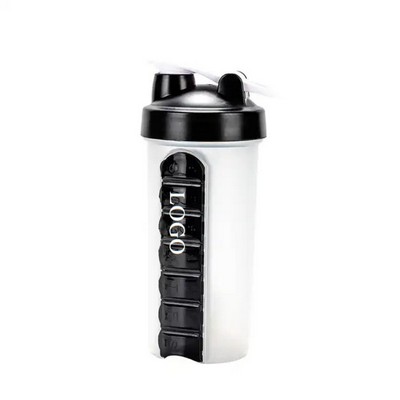 Tight-Seal Protein Pills Mixing Bottle