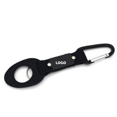 Compact Carabiner with Bottle Buckle