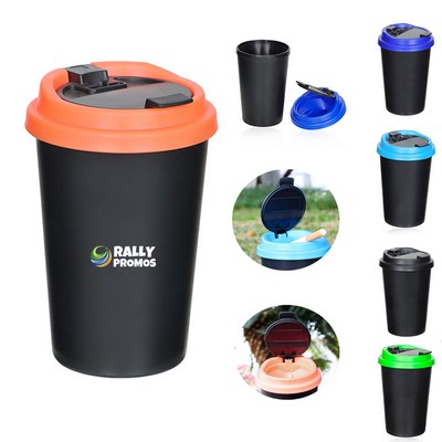 Portable Car Ashtray With Lid