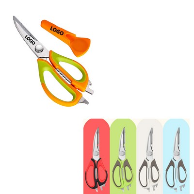 Multi-Purpose Stainless Steel BBQ Scissors