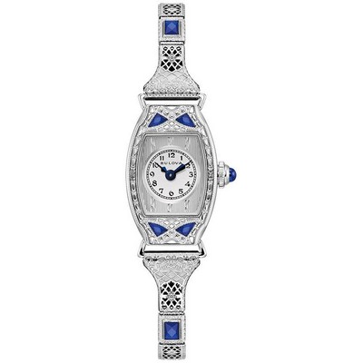 Bulova Ladies' Miss America Stainless Steel Expansion Watch Silver-Tone Dial