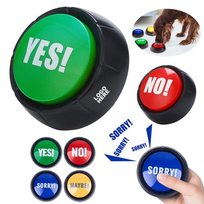 Novelty Toys Yes & No Answer Buzzers Funny Button with Sound