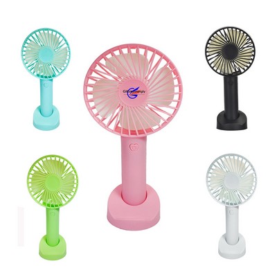 Mini Rechargeable Desktop Handheld Fan