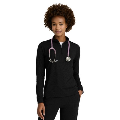 Skechers Slip-Ins - Women's Mock Neck Long Sleeve Atlas Scrub Top