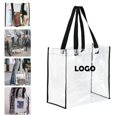 Sleek and durable transparent bag