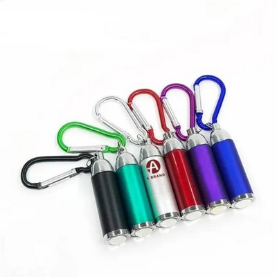 Alloy Mini LED Flashlight Keychain