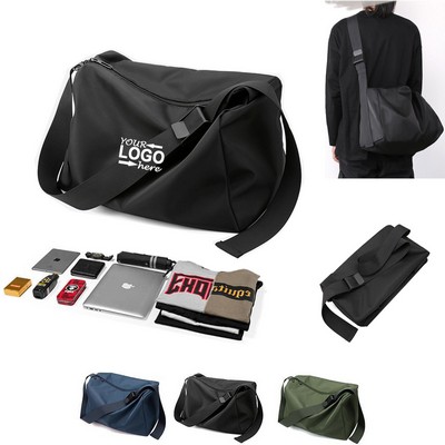 Soft Foldable Daily Slouchy Crossbody Bag