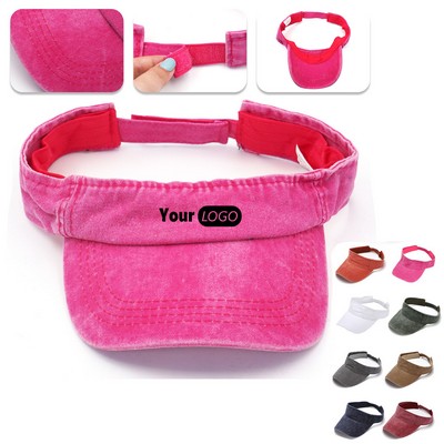 Vintage Washed Cotton Visor