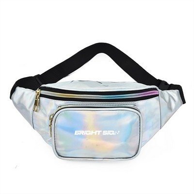 Holographic Rave Belt Bag