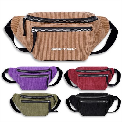 Corduroy Sports & Travel Waist Pack