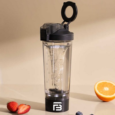 Plastic Sport Water Bottle With Magnetic Phone Holder