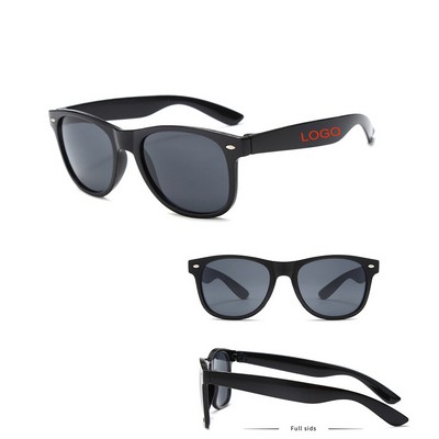 Solid Color Frame Classic Sunglasses