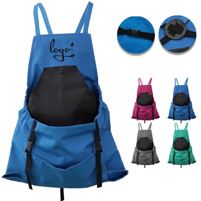 Outdoor multifunctional picking apron
