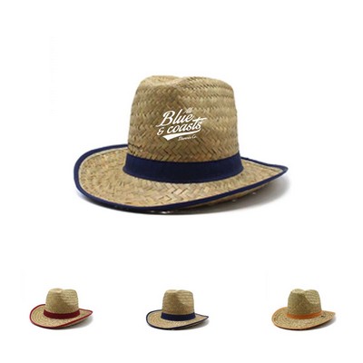 Sun-Sational Wide Brim Straw Beach Hat