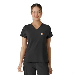 Carhartt Force Cross-Flex Women's Tuck-In Scrub Top