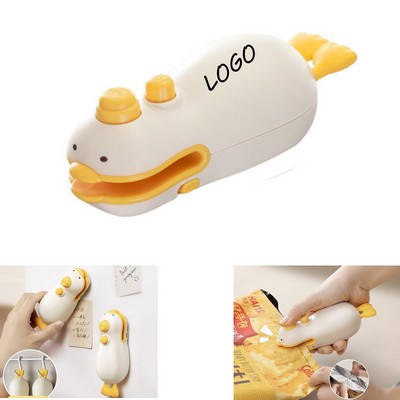 2-in-1 Mini Rechargeable Heat Sealer with Cutter