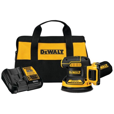 DeWalt 20V Max Xr 5" Brushless Cordless Random Orbital Sander Kit