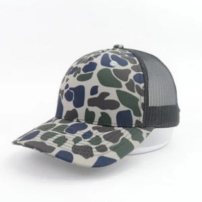 Black Desert Camo 5 Panel Trucker Hat