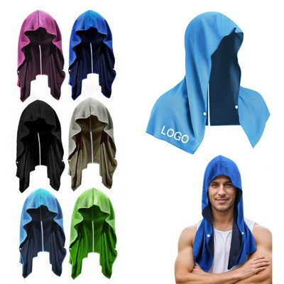 Cooling Sports Hoodie Towels