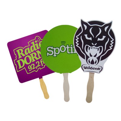 Custom Shaped Hand Fan