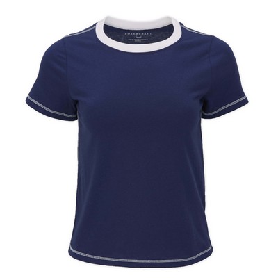 Boxercraft Contrast Stitch Baby Tee