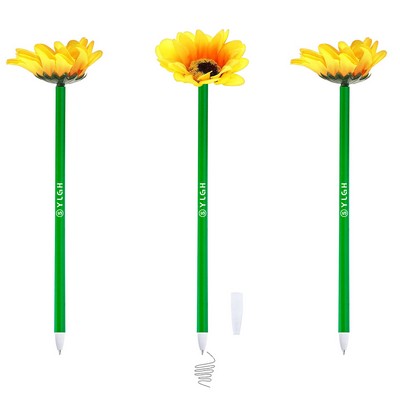 Artificial Sunflower Pen